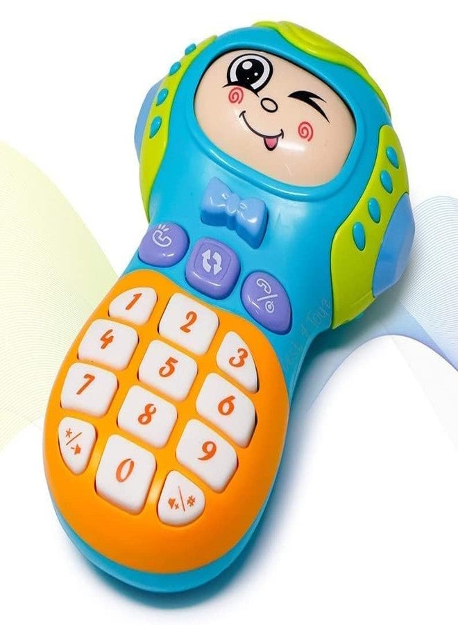 BlackZone Plastic Mobile Phone Toy with Light & Sound, 3 Mode Face Changing Baby Phone for Toddlers & Kids, Phone Toy for Kids - Random Color (FACE Changer Phone) - Image 2